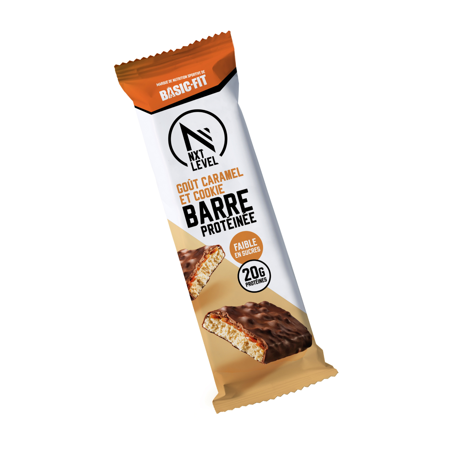 Barre caramel cookie